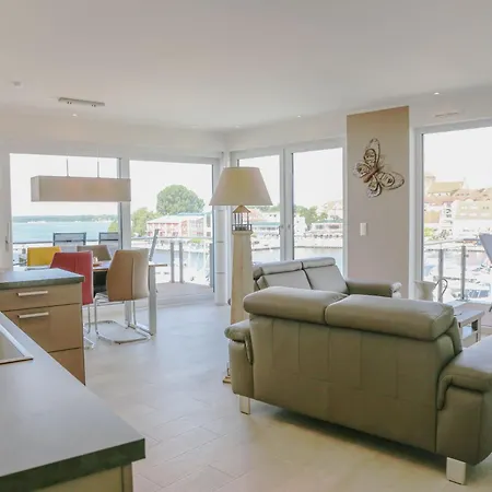 公寓 Hafenresidenz Waren *