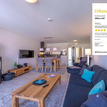 公寓 Hafenresidenz Waren 瓦伦