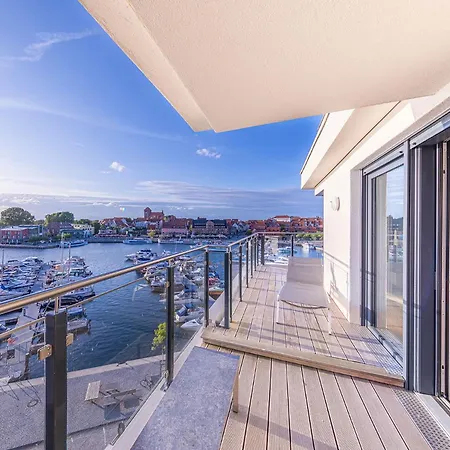 公寓 Hafenresidenz Waren 瓦伦